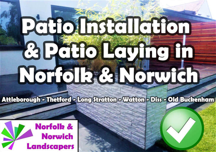 Patio installers Norfolk & Norwich
